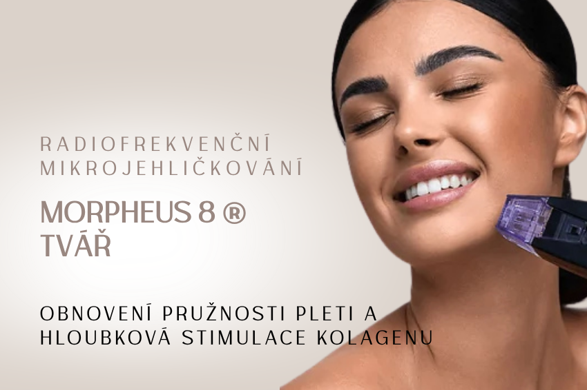 Morpheus 8 radiofrekvenční mikrojehličkování – tvář