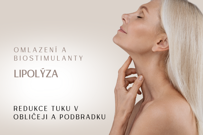 Lipolýza – redukce tuku podbradek a obliče