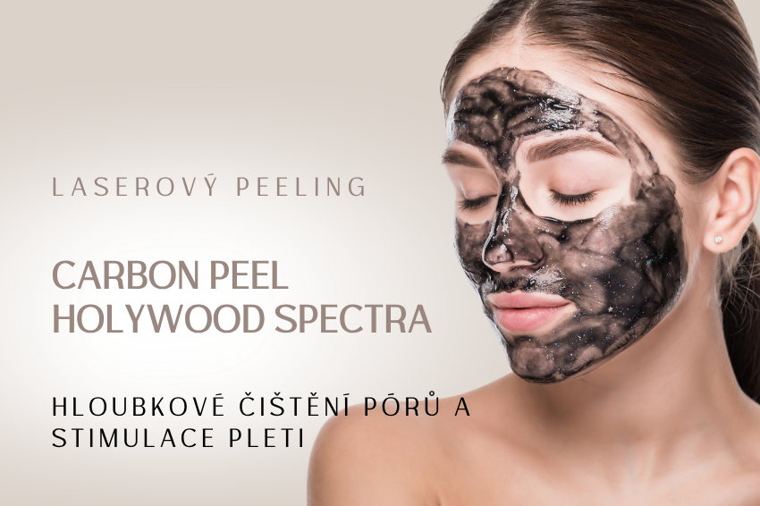 Laserový CARBON PEEL – Holywood spectra