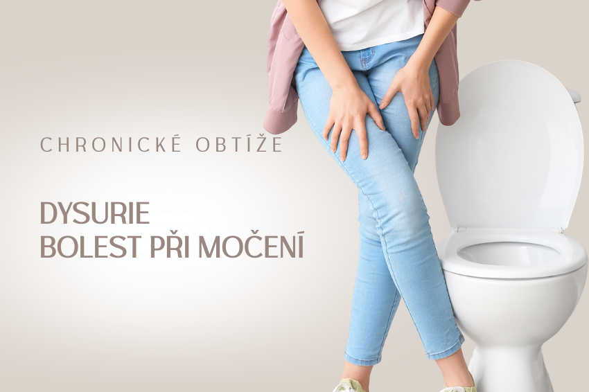 Dysurie, bolesti při močení