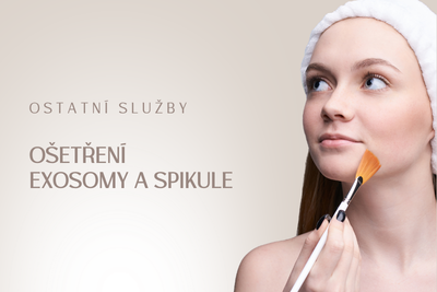 Exosomy a spikule (biomicroneedling)