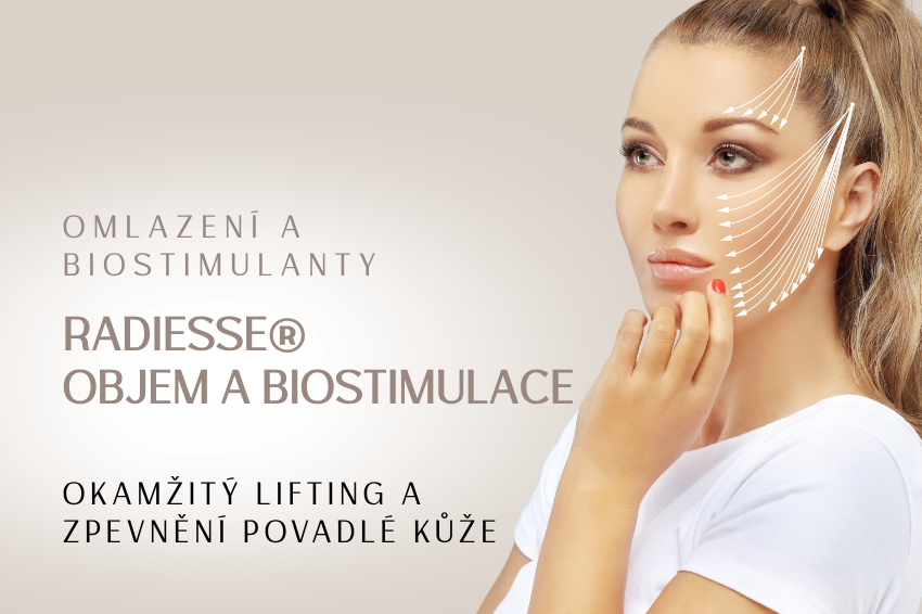 Radiesse – Dodání objemu, zpevnění kontur a biostimulace